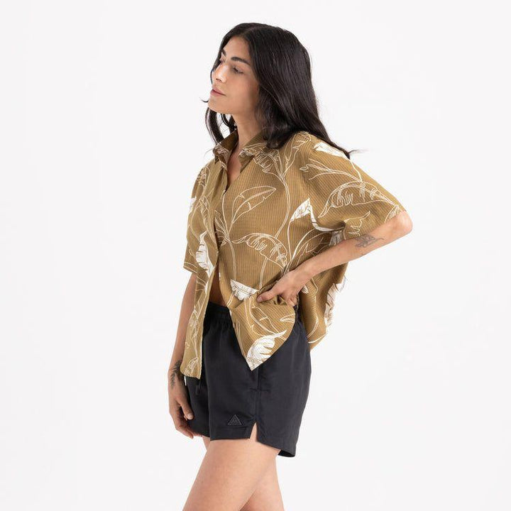 Bless Up Breathable Stretch Shirt | Woodland