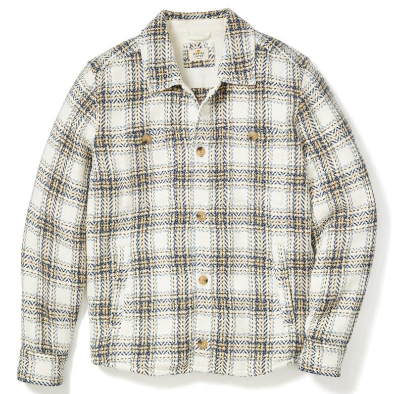 Max Twill Overshirt | Blue Plaid
