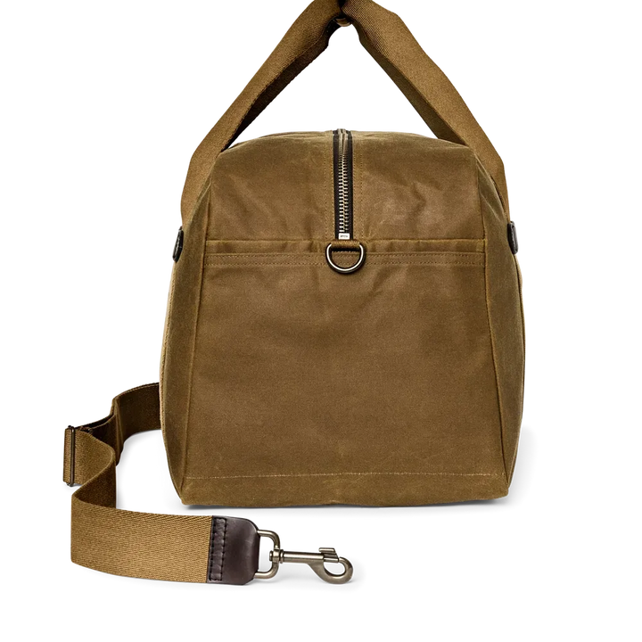 Medium Tin Cloth Duffle Bag | Dark Tan