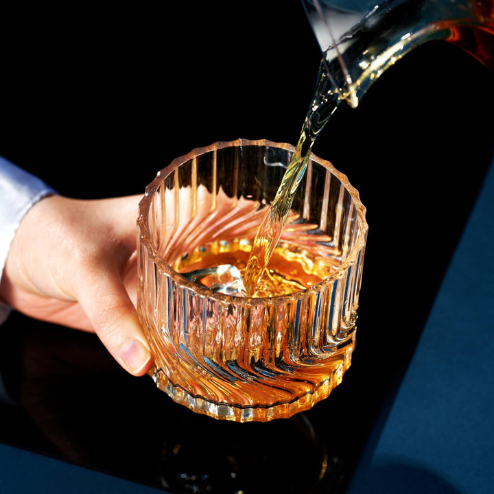 Zephyr Crystal Lowball Tumblers