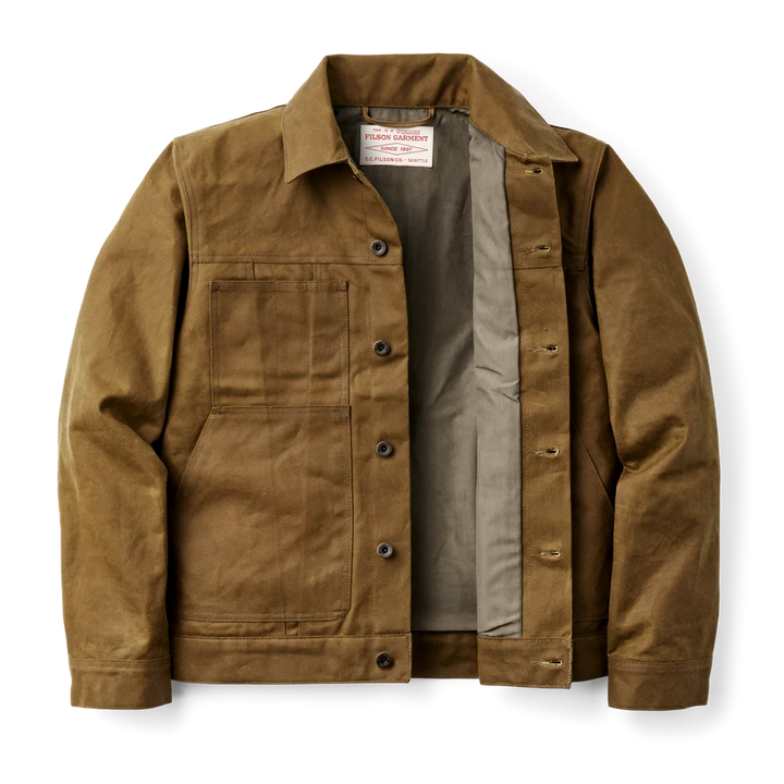Short Lined Cruiser Jacket | Dark Tan