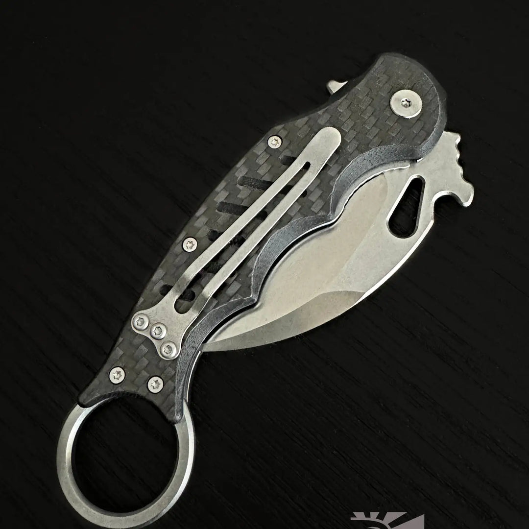 Black Serpent Karambit Pocket Knife