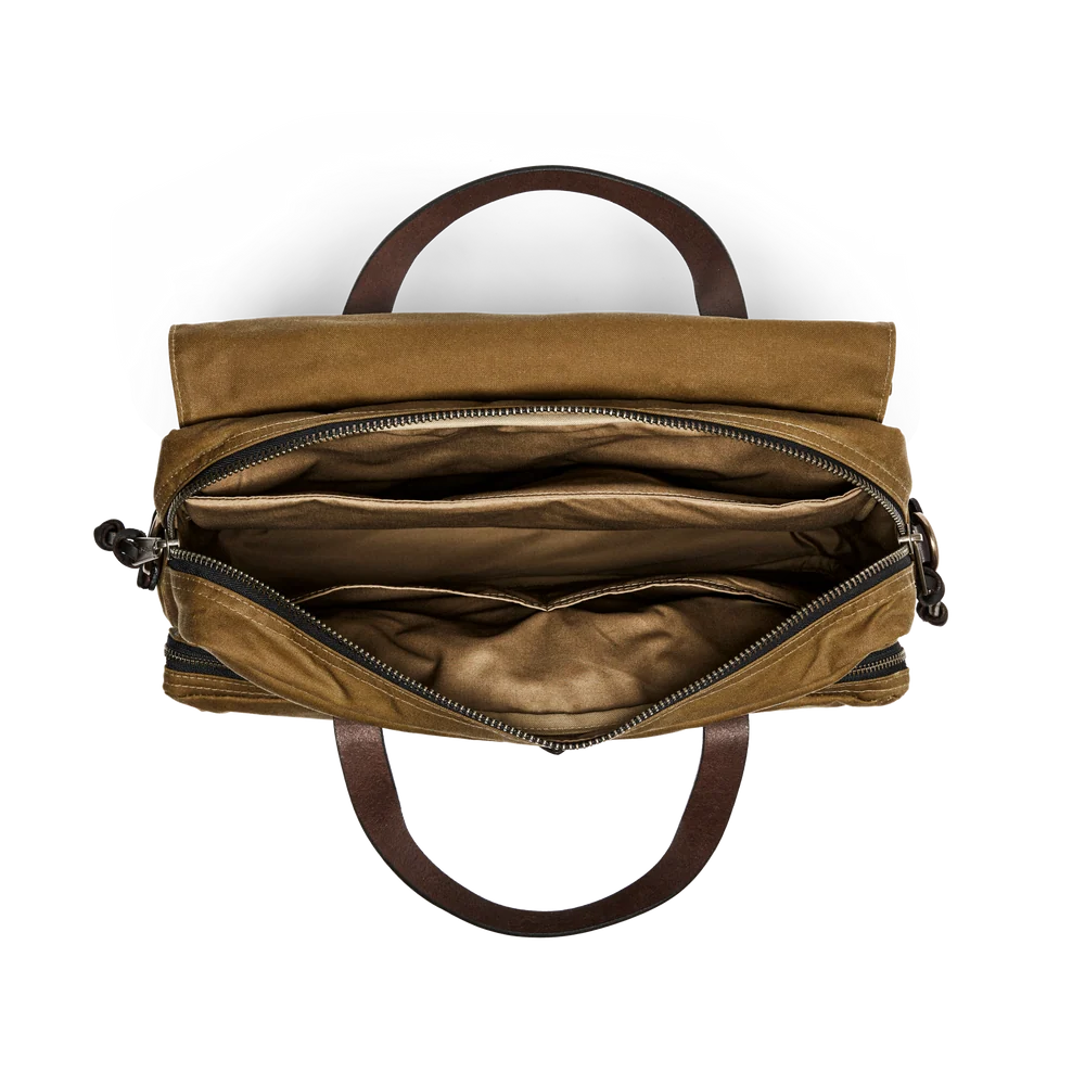 24 Hour Tin Briefcase | Dark Tan