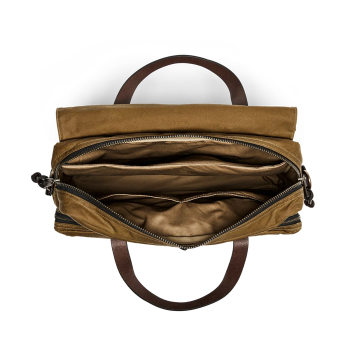 24 Hour Tin Briefcase | Dark Tan