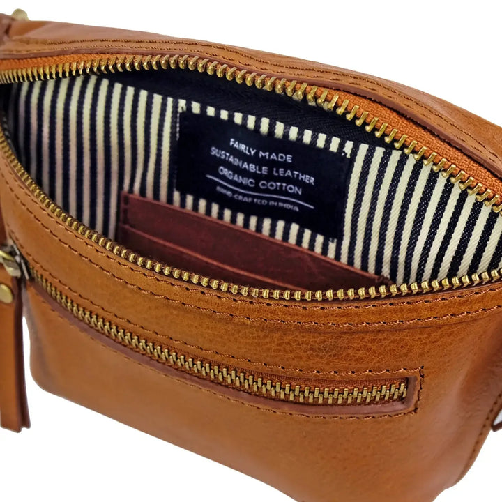 Beck's Bum Bag | Cognac Stromboli Leather