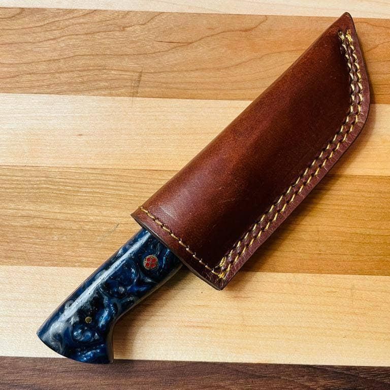 Damascus Utility Tanto blade