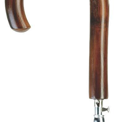Dark Wood Crook Handle Umbrella