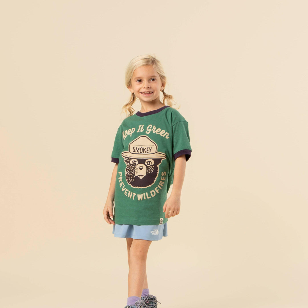 Keep It Green Youth Ringer Tee