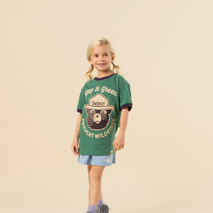 Keep It Green Youth Ringer Tee