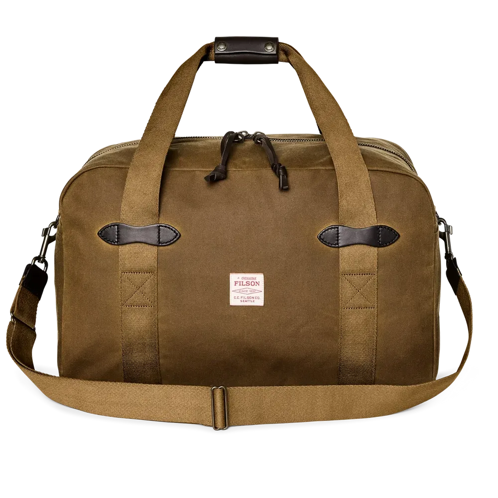Medium Tin Cloth Duffle Bag | Dark Tan
