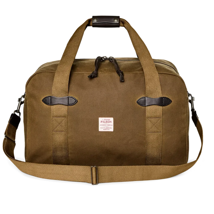 Medium Tin Cloth Duffle Bag | Dark Tan