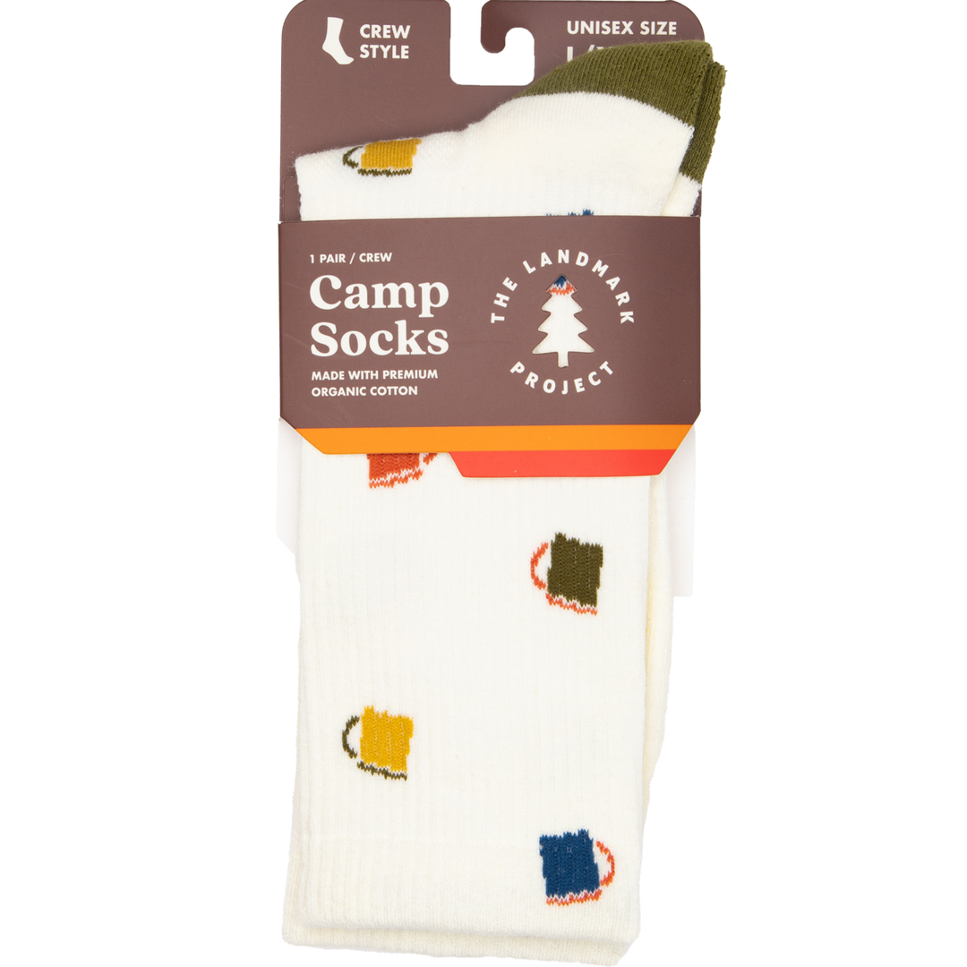 Camp Cup Pattern Sock