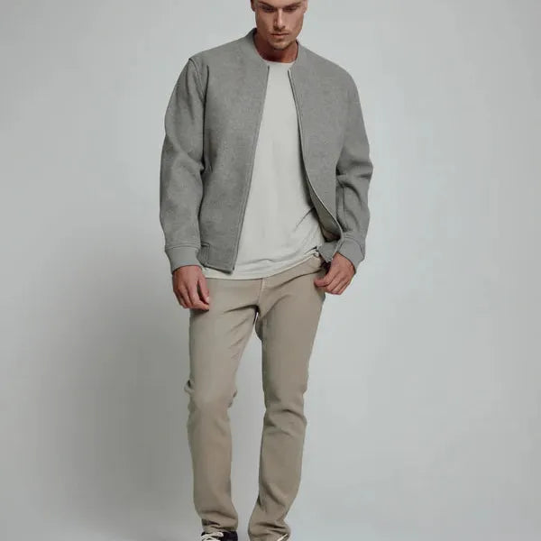 Braxton Bomber | Grey