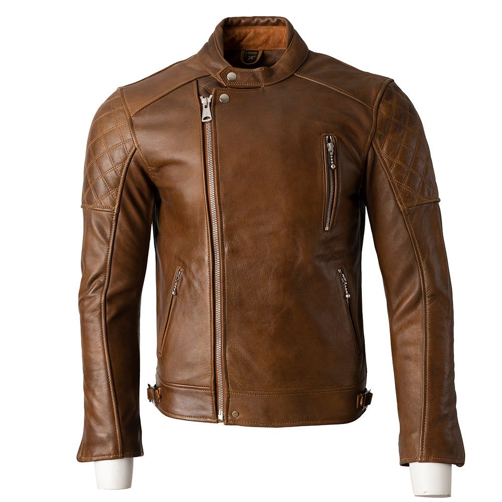 The Bobber Jacket - Waxed Brown