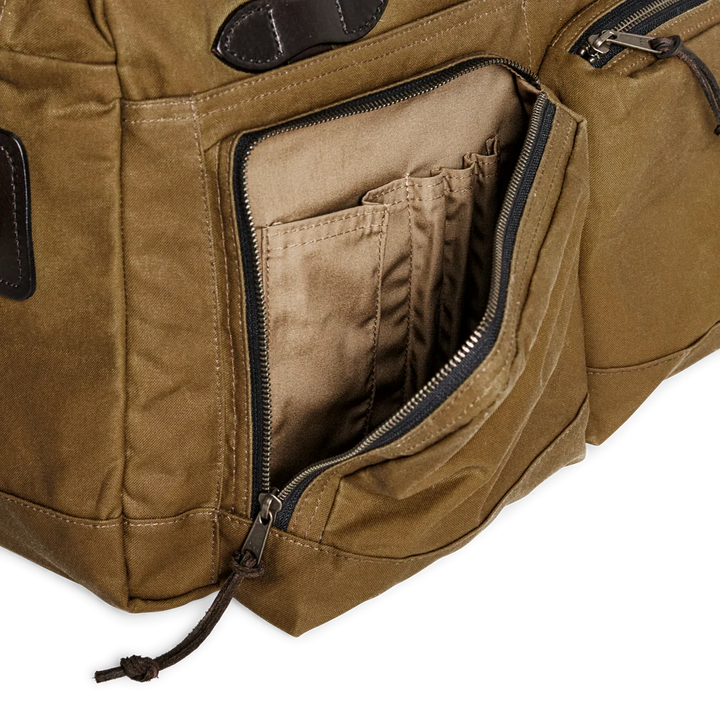 48 Hour Tin Cloth Duffle Bag | Dark Tan