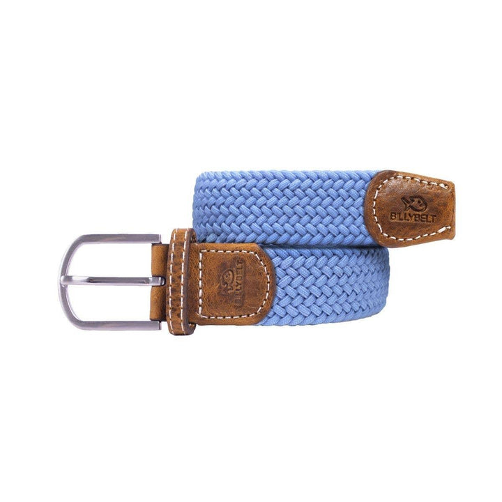 Alaska Blue Elastic Woven Belt