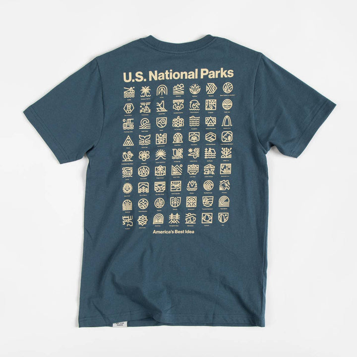 U.S. National Parks Unisex Pocket T-shirt