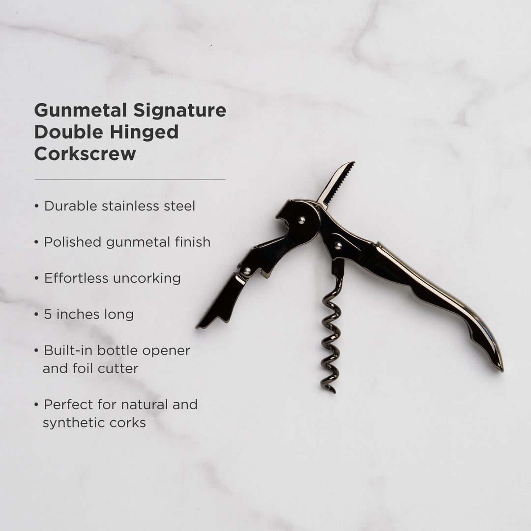 Double Hinged Corkscrew l Gunmetal
