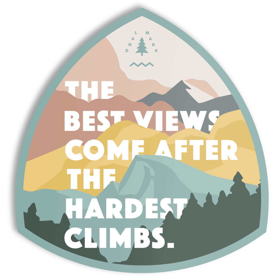 Hardest Climb Sticker