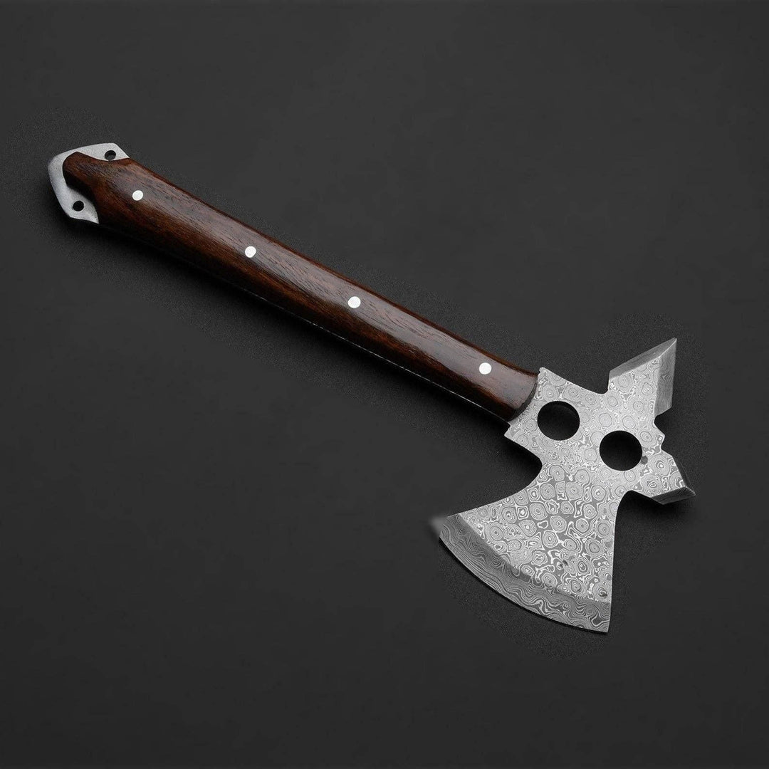 Damascus Steel Camping and Outdoor Companion Utility Axe