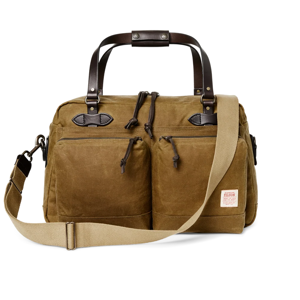 48 Hour Tin Cloth Duffle Bag | Dark Tan