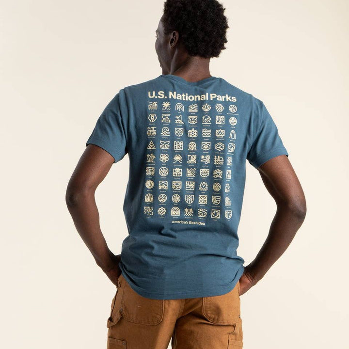 U.S. National Parks Unisex Pocket T-shirt