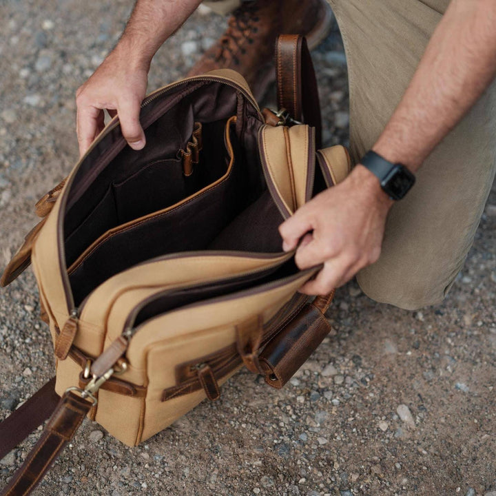 Canvas Pilot Bag