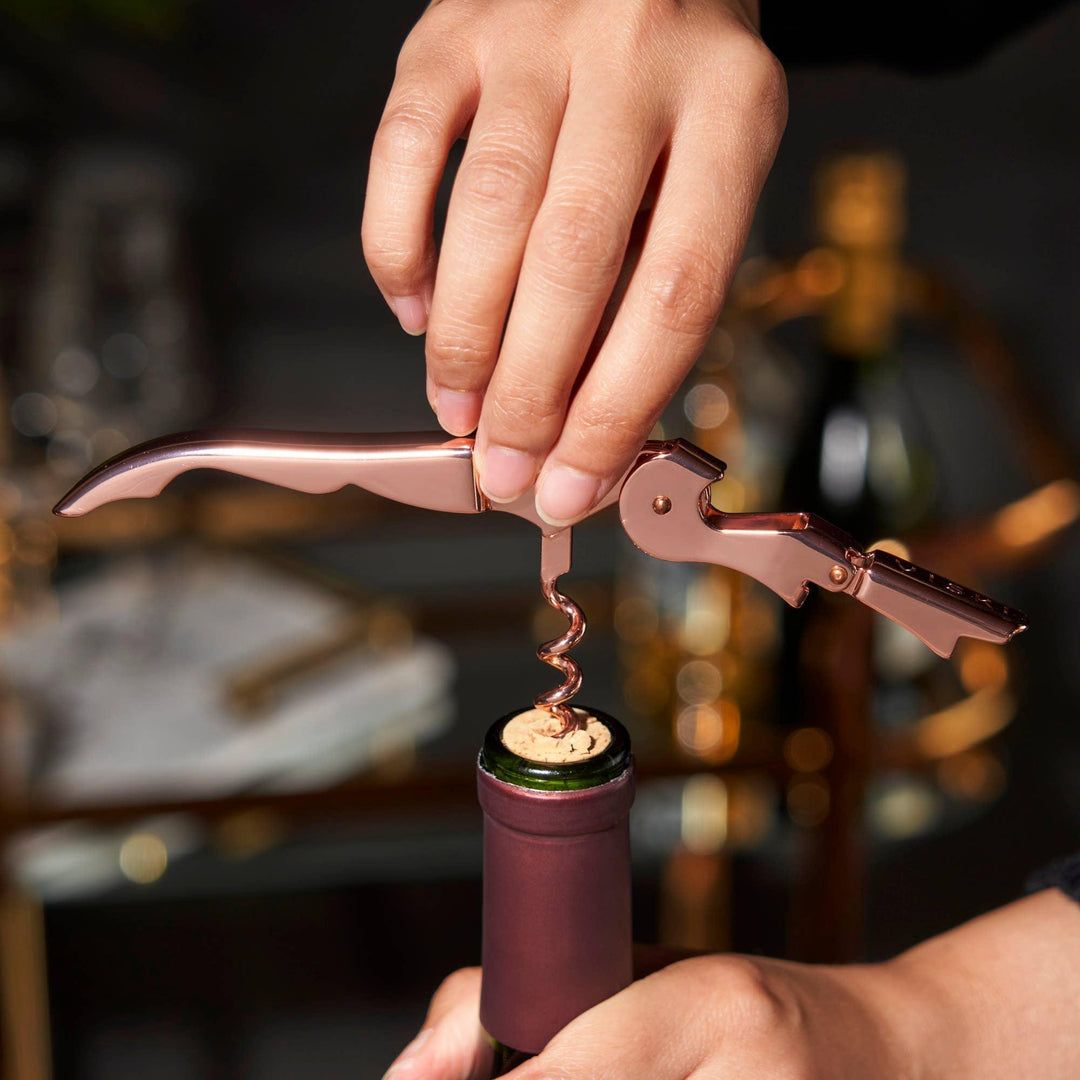 Summit Double-Hinged Corkscrew | Copper
