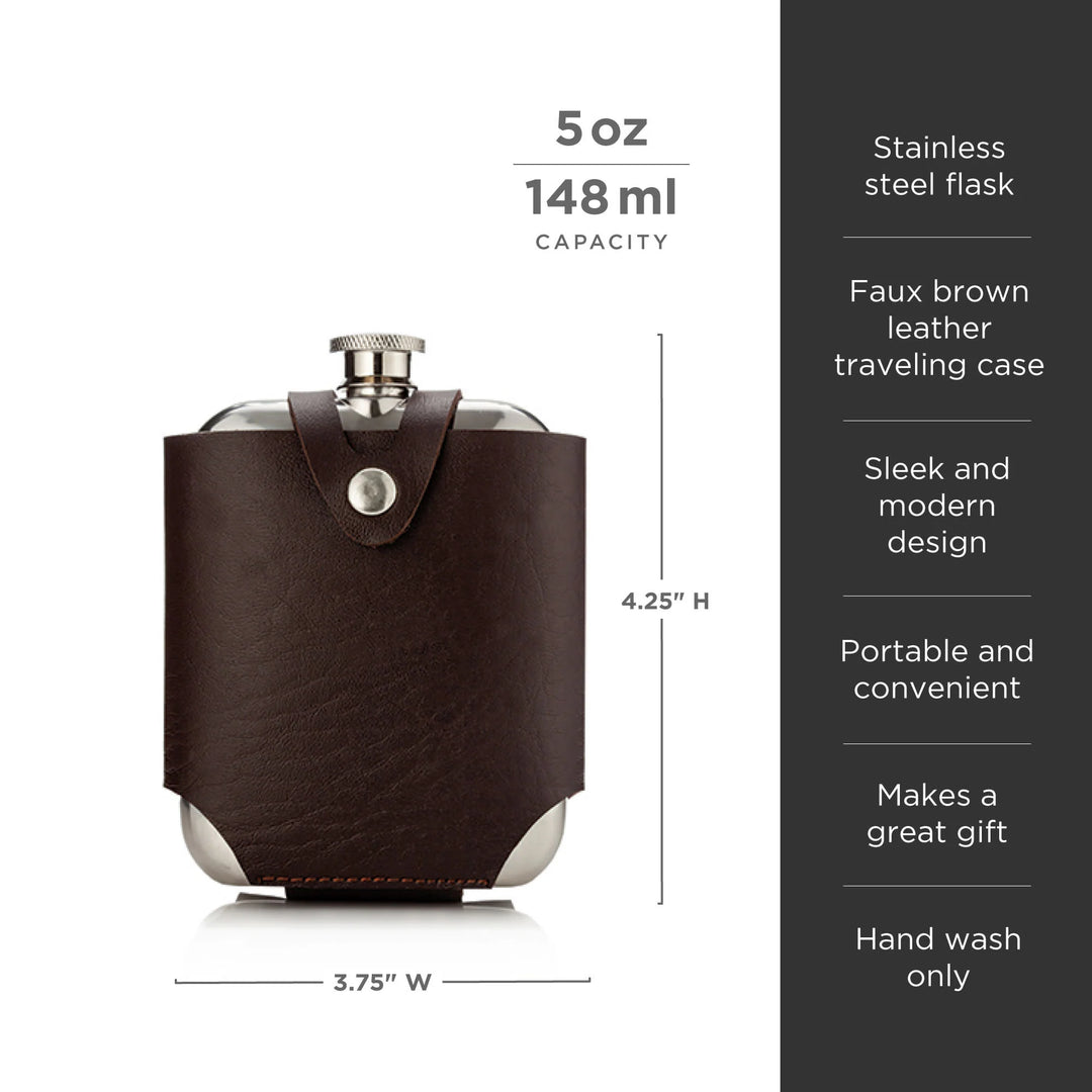 Flask & Travel Case