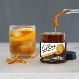 Collins Orange Twist in Syrup