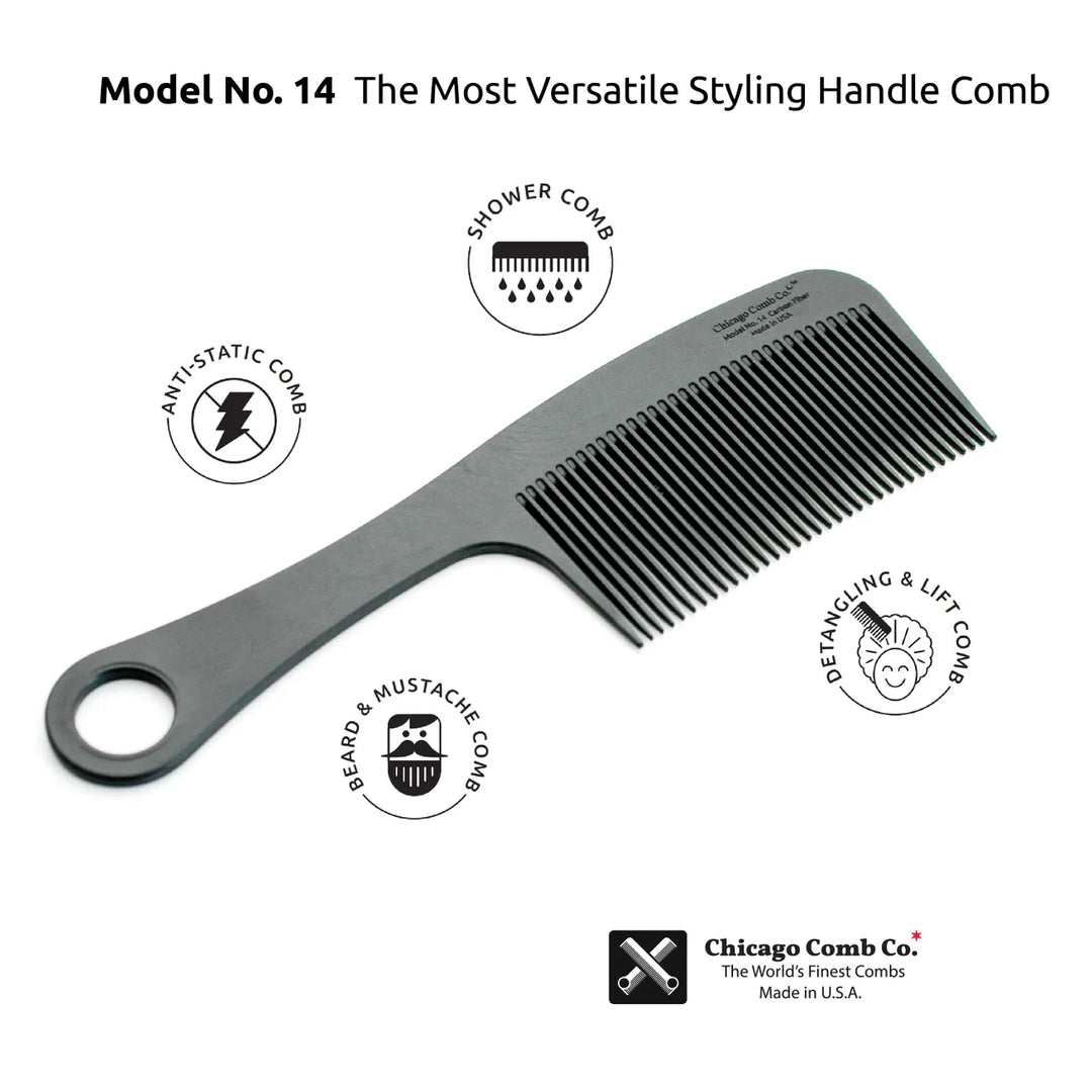 Model No. 14 Carbon Fiber Comb