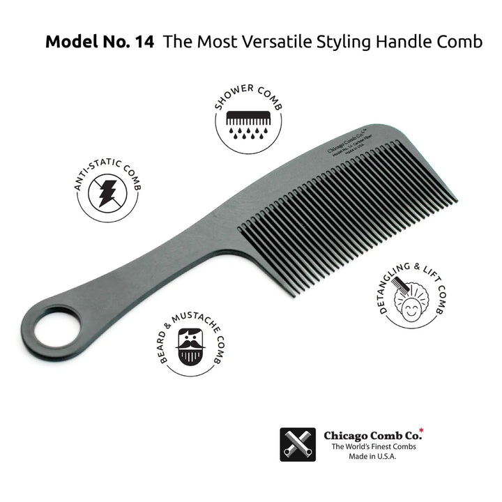 Model No. 14 Carbon Fiber Comb
