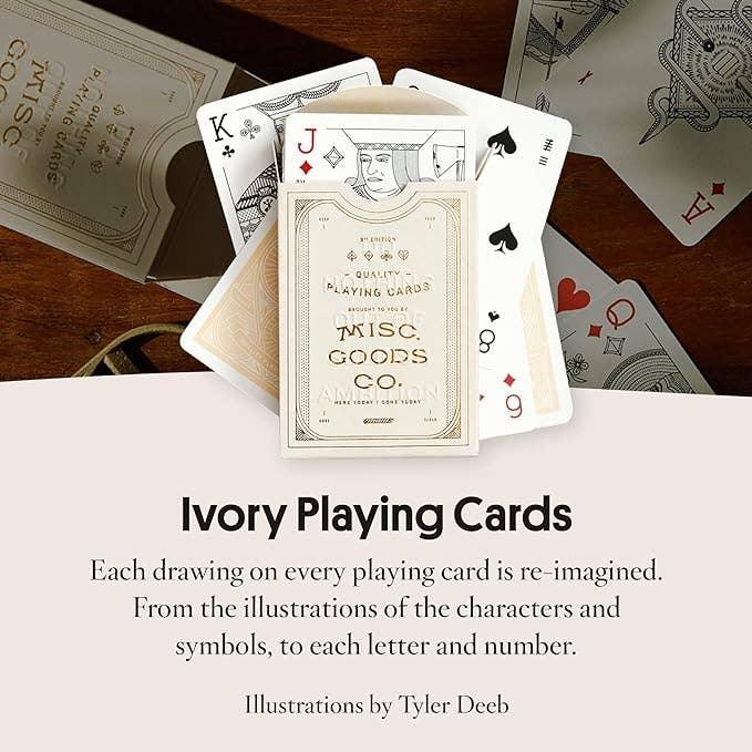 Ivory Playing Cards