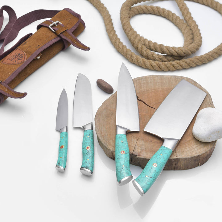 Turquoise Culinary Set