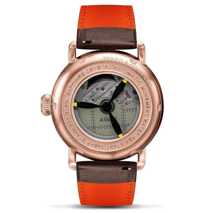 AGL 2 24hr Automatic Watch | Rose Gold