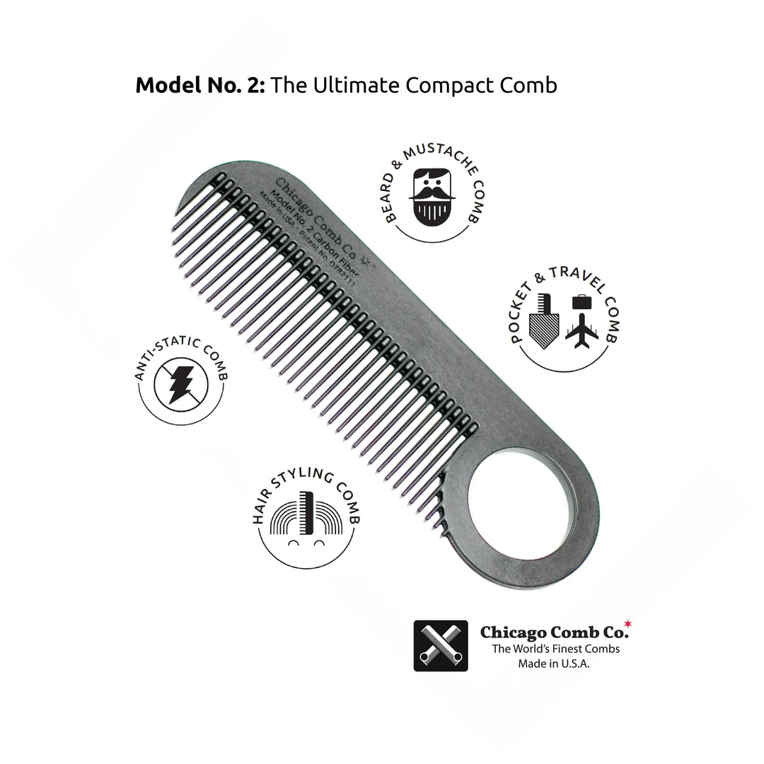 No. 2 Carbon Fiber Comb