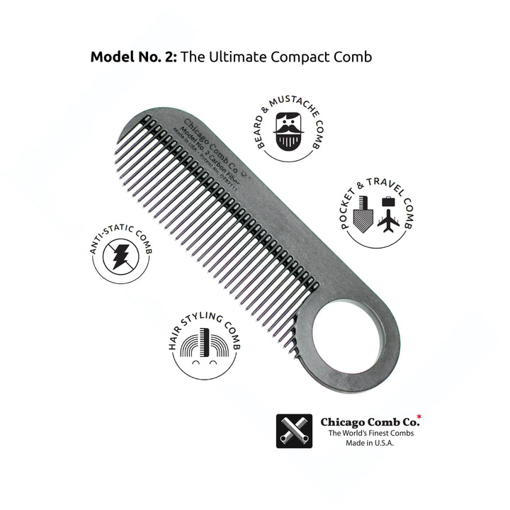 No. 2 Carbon Fiber Comb