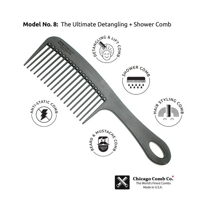 No. 8 Carbon Fiber Comb