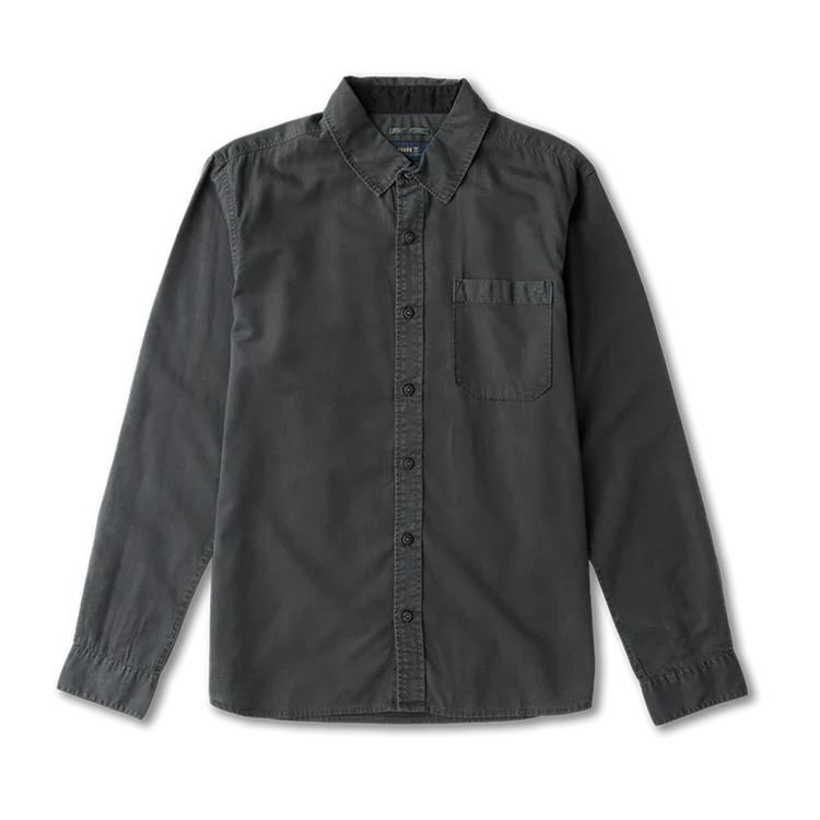 Made To Fade Button Up Shirt | Washed Charcoal