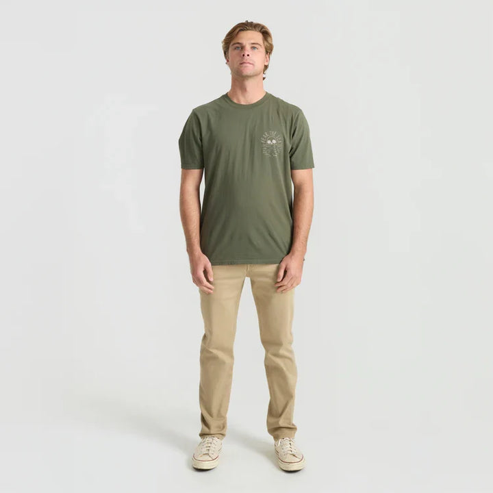 HWY 128 Straight Fit 5-Pocket Denim | Desert Khaki