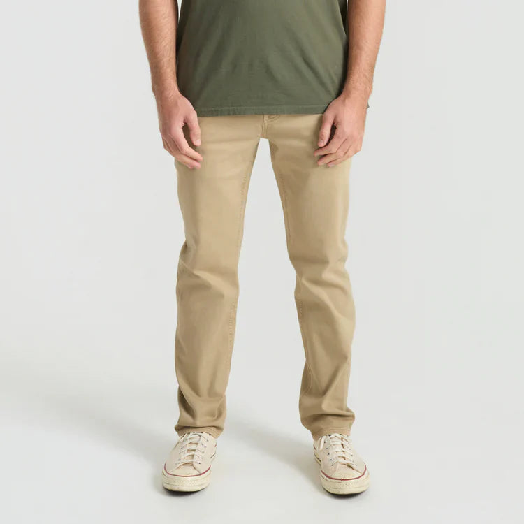 HWY 128 Straight Fit 5-Pocket Denim | Desert Khaki