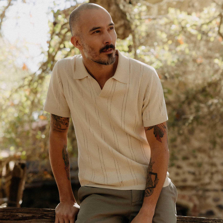 The Valencia Polo | Heather Oat