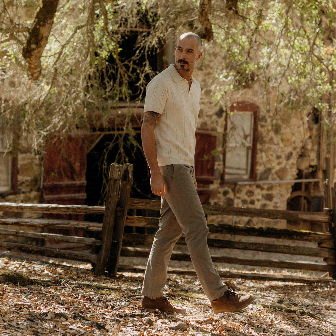 The Valencia Polo | Heather Oat