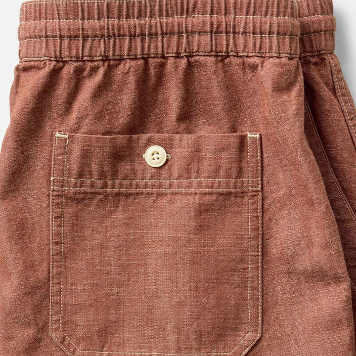 The Breakwater Short | Brick Chambray