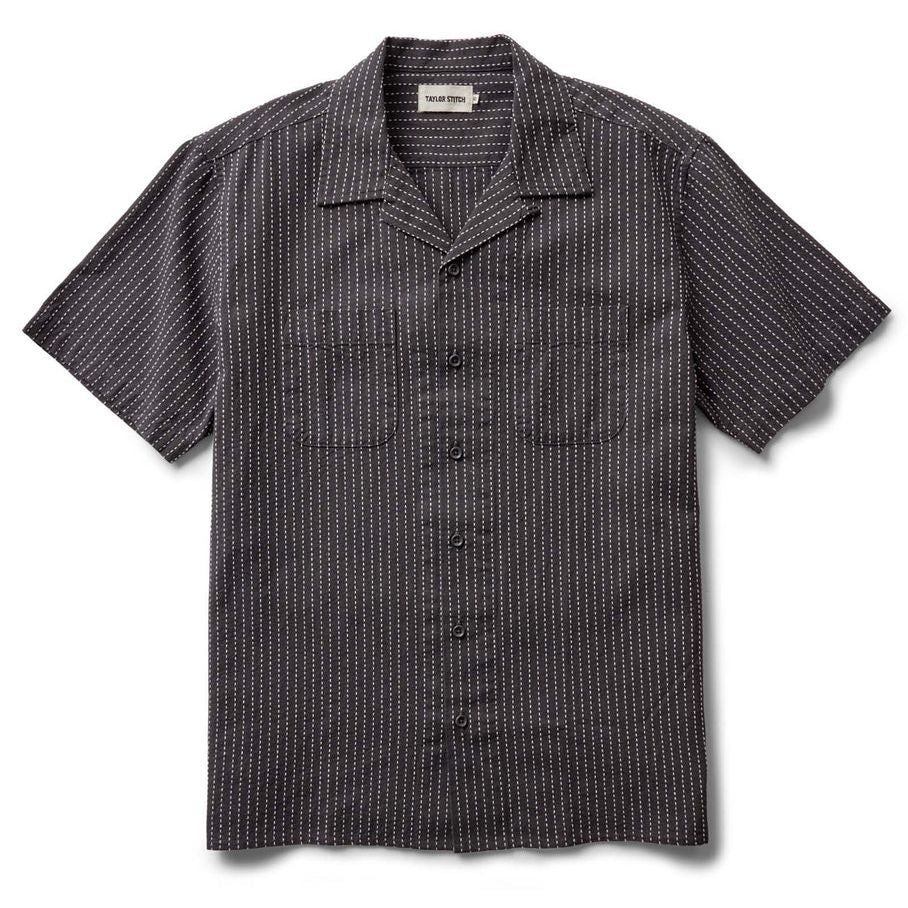 The Conrad Shirt | Pickstitch Stripe Dobby