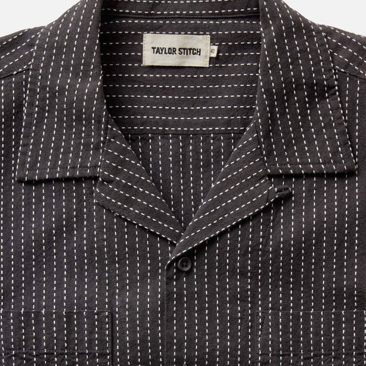 The Conrad Shirt | Pickstitch Stripe Dobby