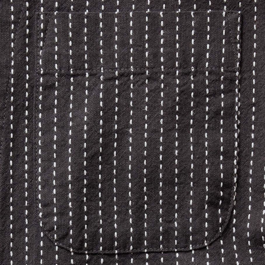 The Conrad Shirt | Pickstitch Stripe Dobby