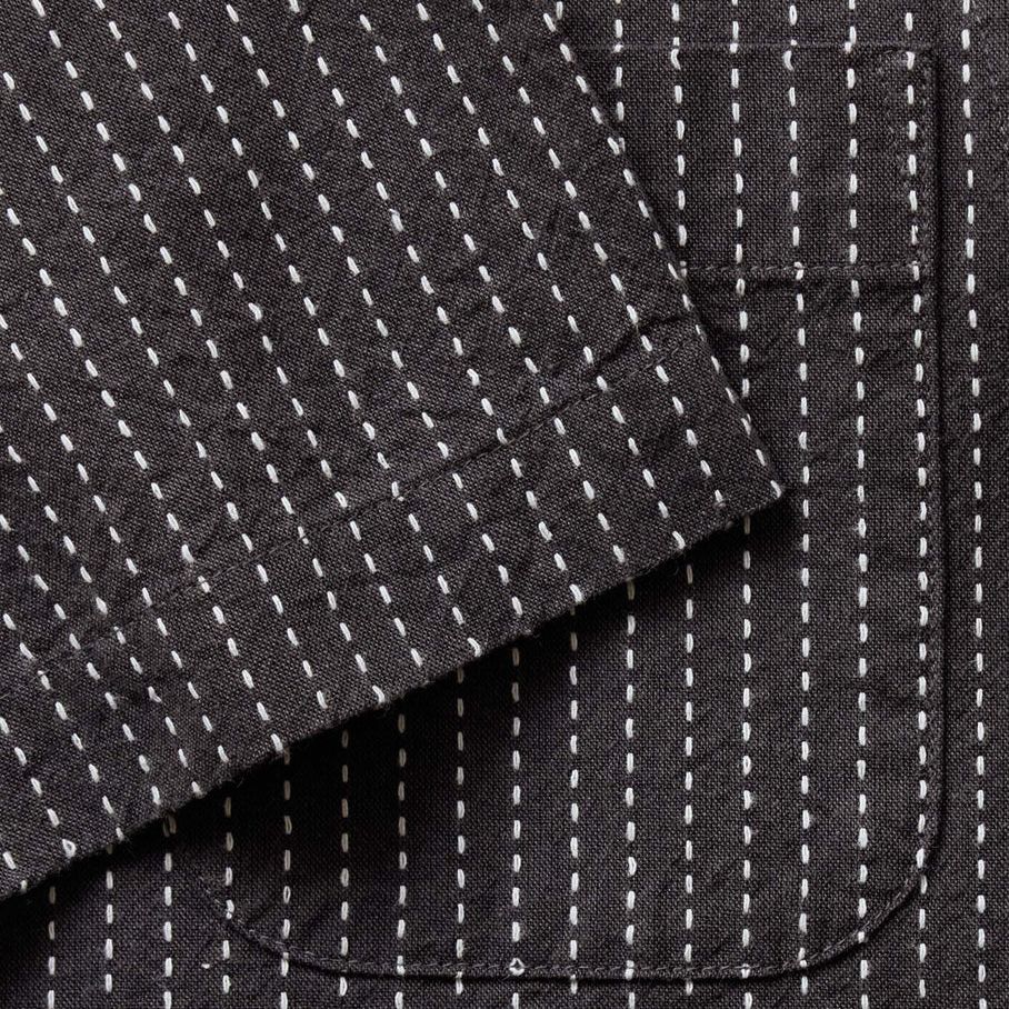 The Conrad Shirt | Pickstitch Stripe Dobby