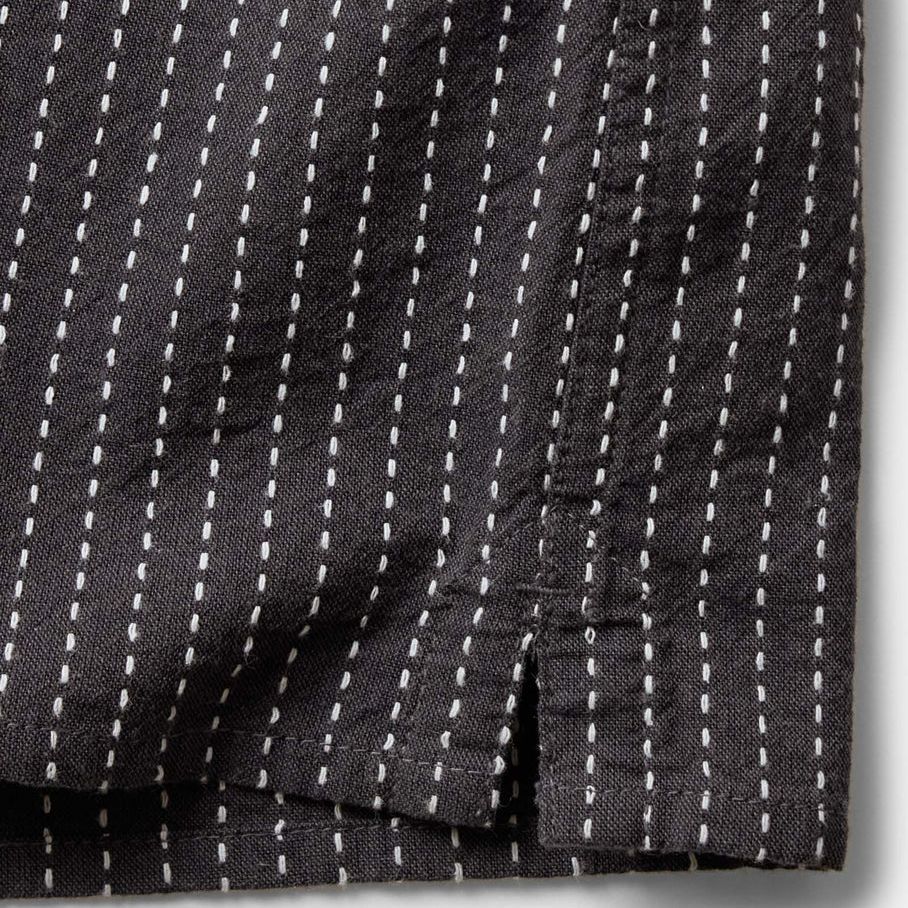 The Conrad Shirt | Pickstitch Stripe Dobby