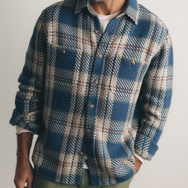 The Cutter Overshirt | Ocean Plaid